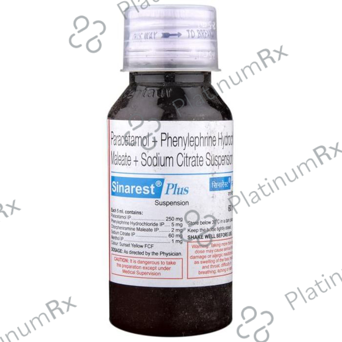 Sinarest Plus Oral Suspension 75ml