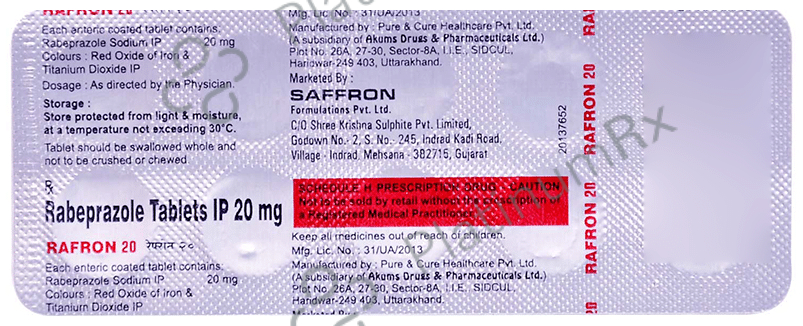 Rafron 20 Tablet