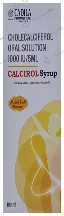 Calcirol Syrup Mixed fruit flavour