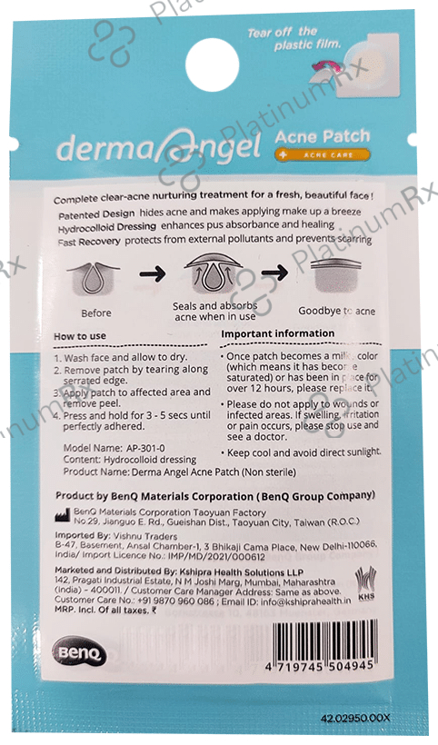 Derma Angel Acne Day Patch 3 patches