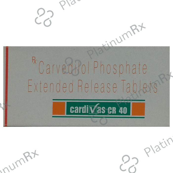 Cardivas CR 40mg Tablet 10s