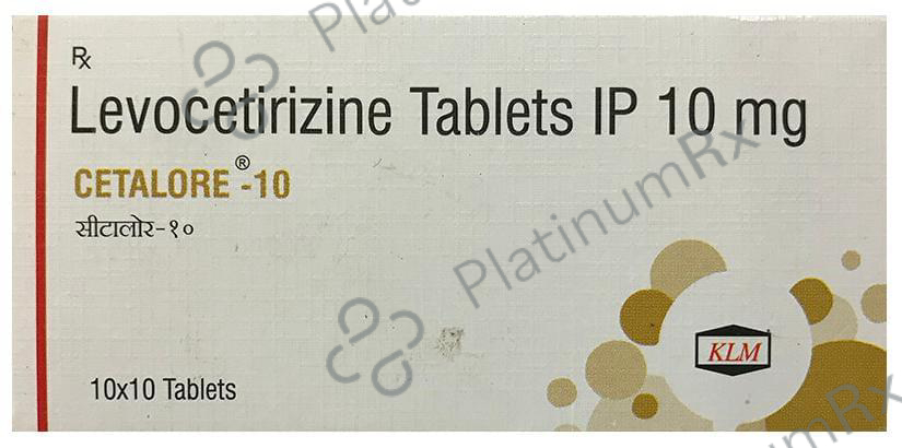 Cetalore 10mg Tablet 10s