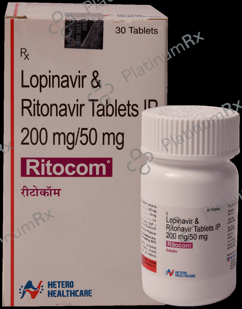 Ritocom 50/200mg Tablet 30s