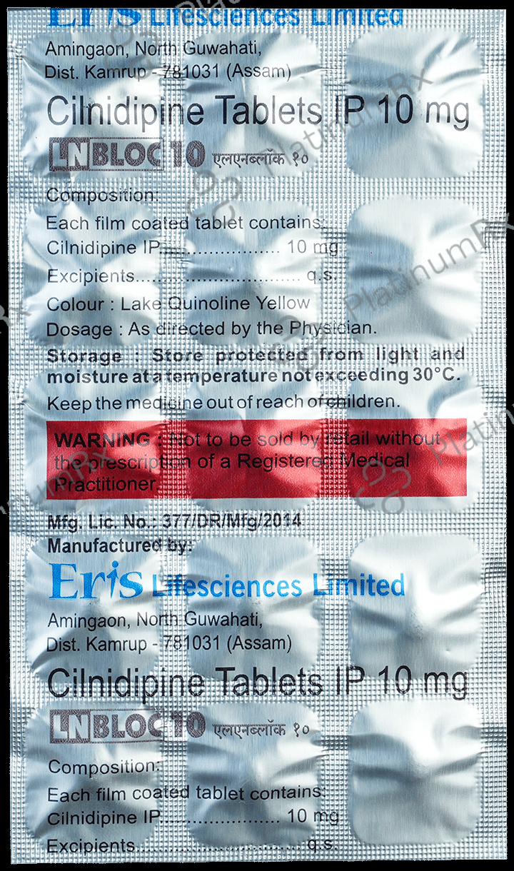 Lnbloc 10mg Tablet 15s