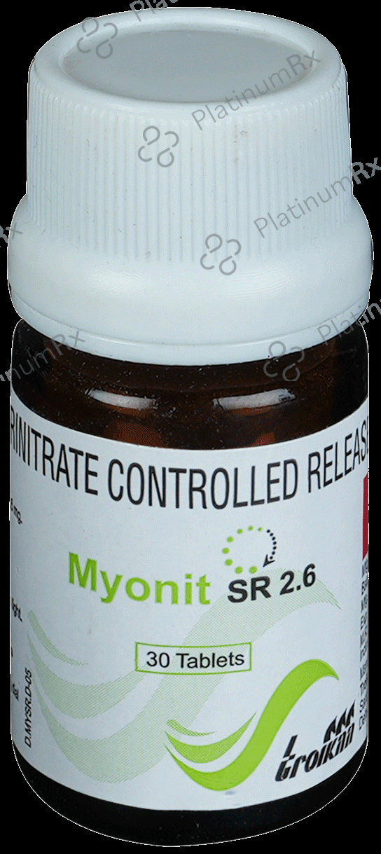 Myonit SR 2.6mg Tablet 30s
