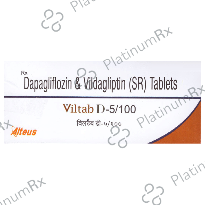 Viltab D 5/100 Tablet SR