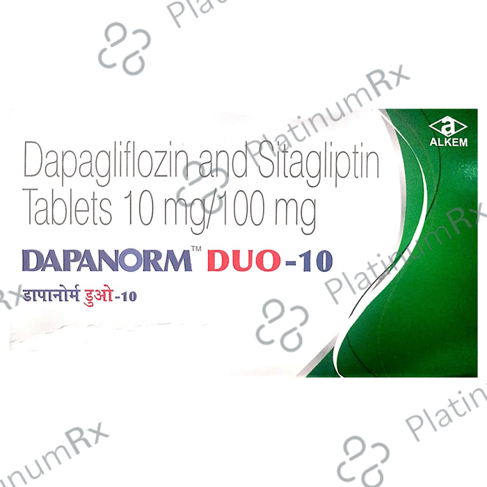 Dapanorm Duo 10/100mg Tablet 10s