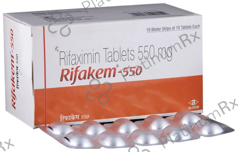 Rifakem 550mg Tablet 10s