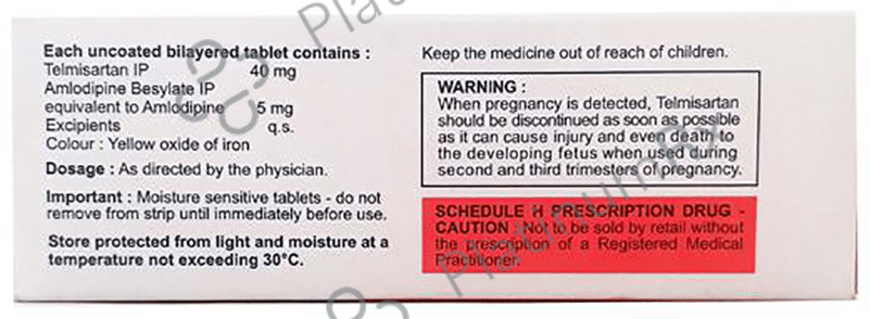 Tetan AM 5/40mg Tablet 15s