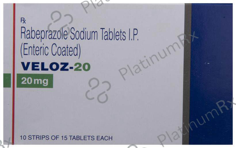 Veloz 20mg Tablet 15s
