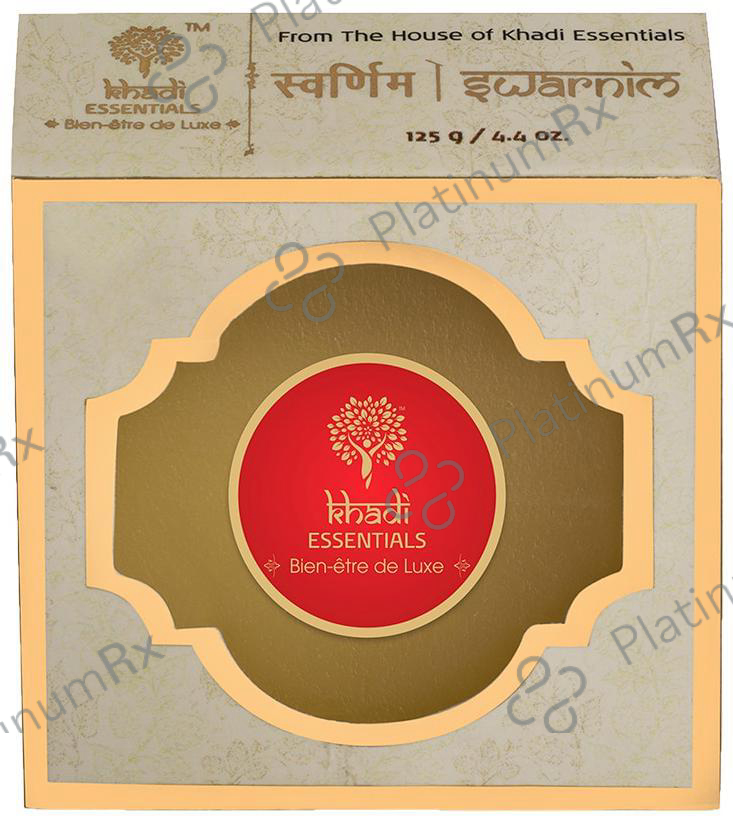 Khadi Essentials Natural Organic Handmade Bath Bar Swarnim