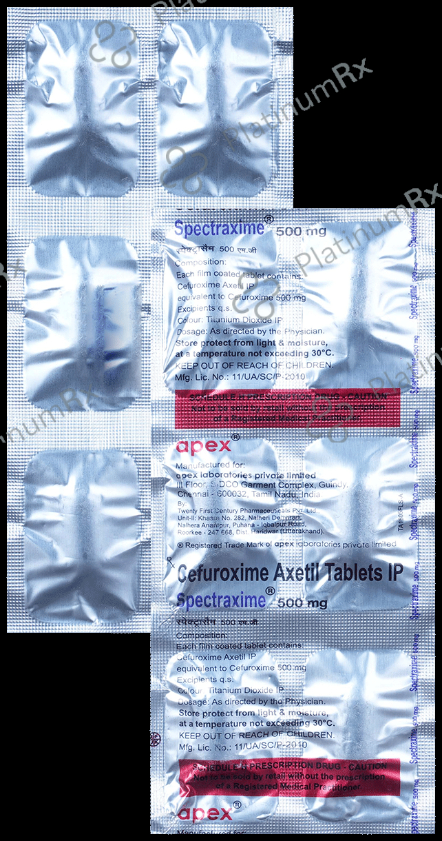 Spectraxime 500mg Tablet