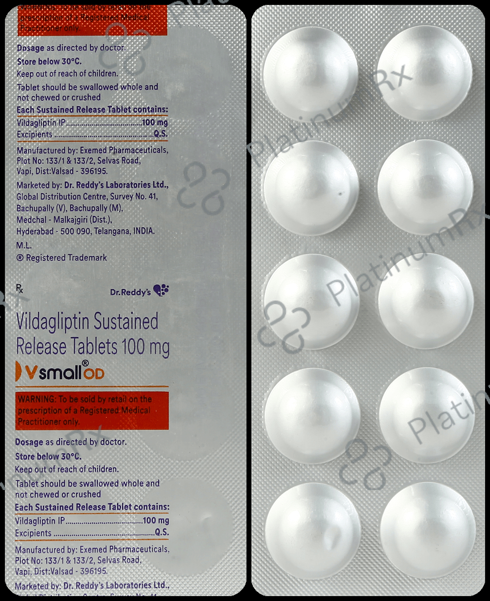 Vsmall OD 100mg Tablet SR