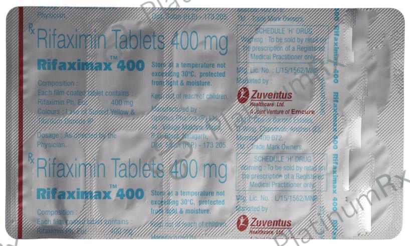 Rifaximax 400 Tablet