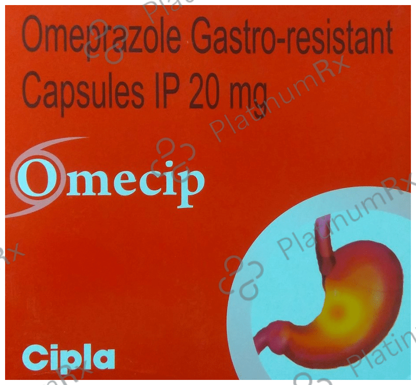 Omecip 20mg Cap 15s