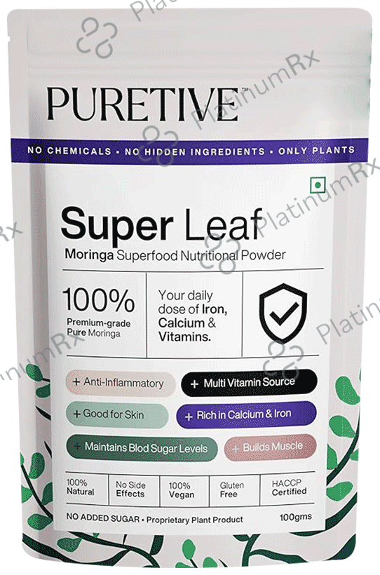 Puretive Super Leaf Moringa Nutritional Powder
