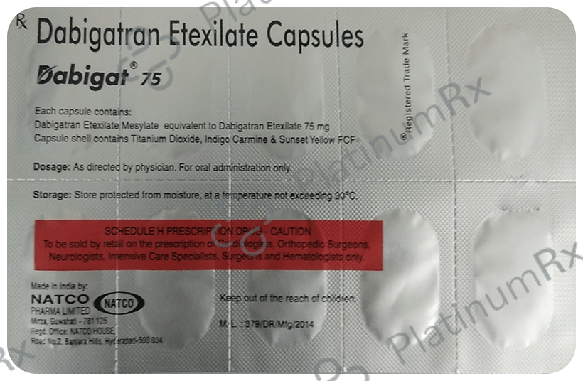 Dabigat 75 Capsule