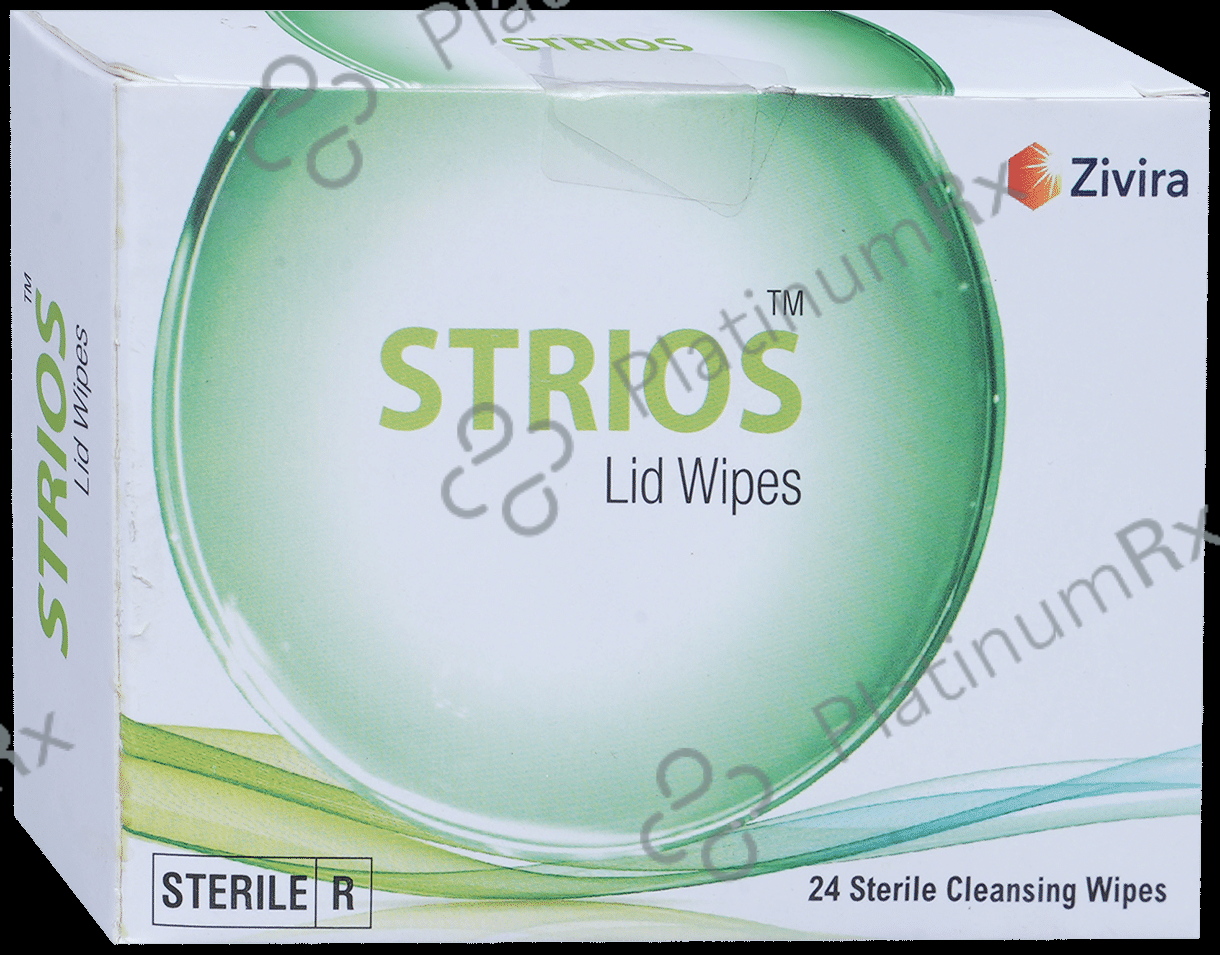 Strios Lid Wipes 24s