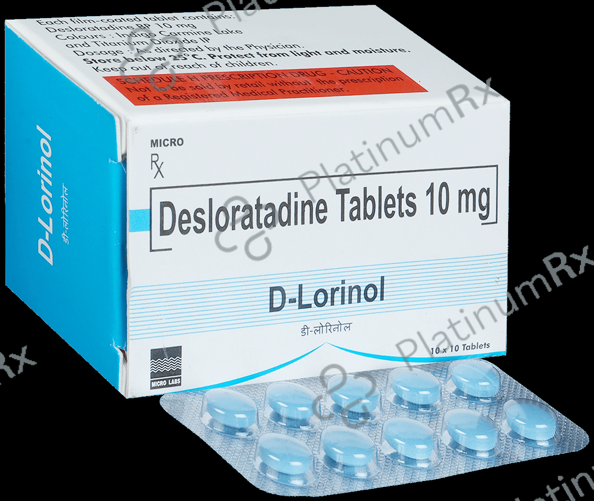 D-Lorinol Tablet 10 Tablet