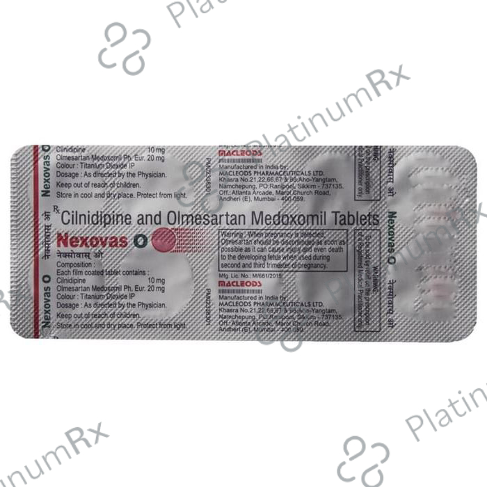 Nexovas O 10/20mg Tablet 10s