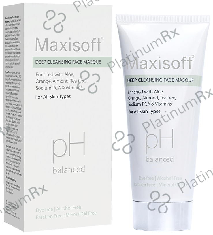 Maxisoft Deep Cleansing Face Masque (100gm Each) 4 Tubes
