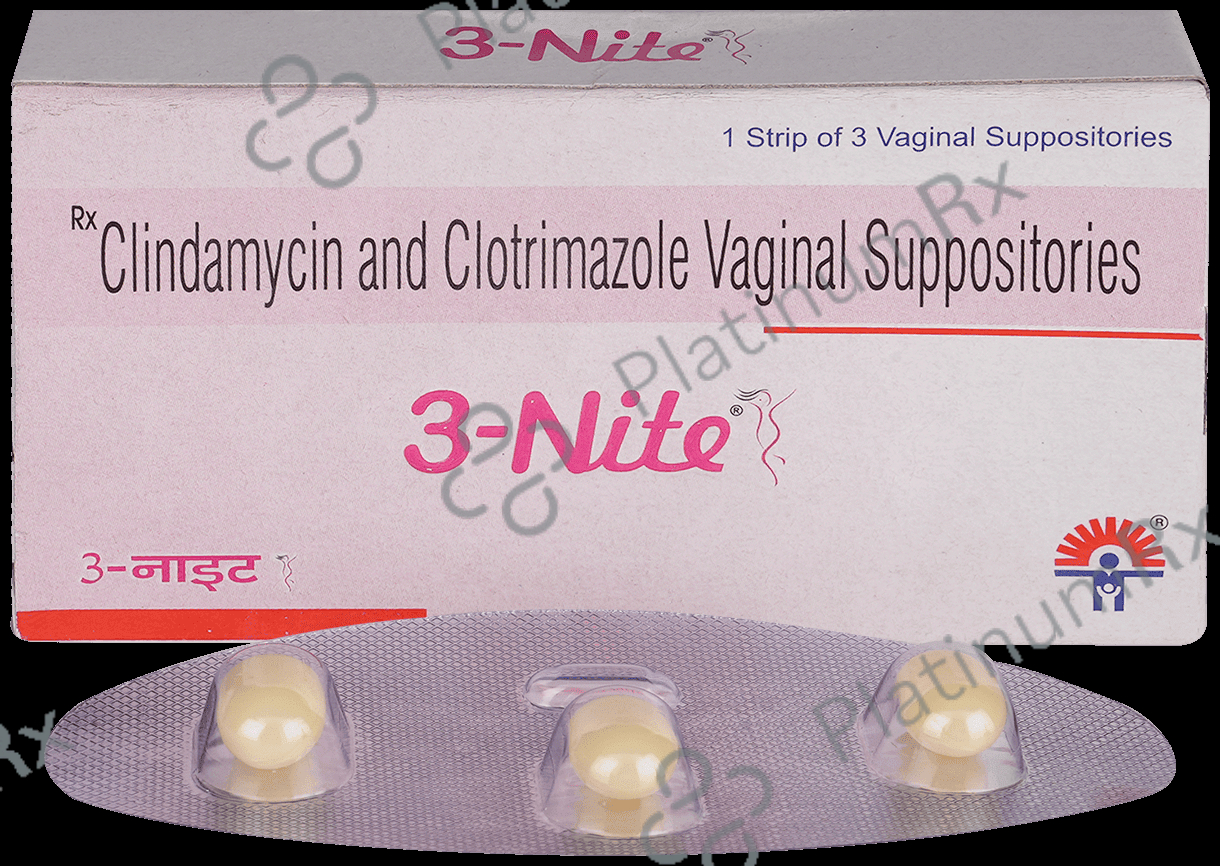 3 Nite Vaginal Suppository