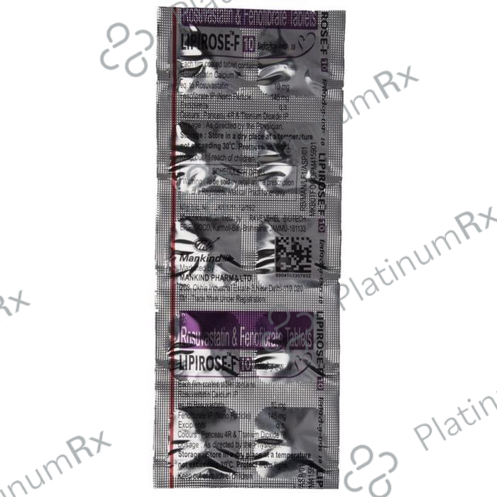 Lipirose F 145/10mg Tablet 10s