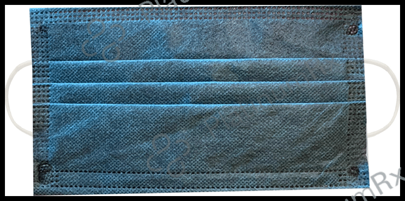 Isaas Charcoal Blue 4 Ply Disposable Protective Mask