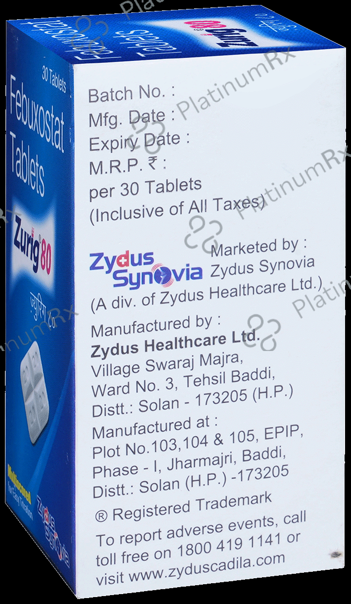 Zurig 80 Tablet