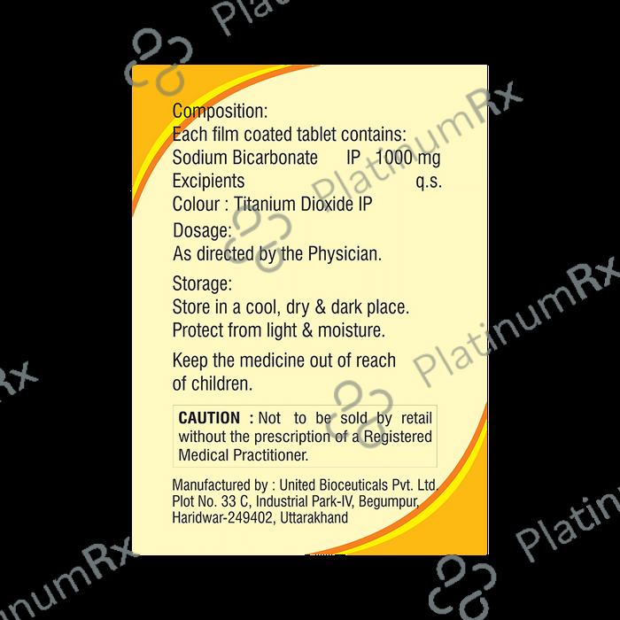 Sodicab Forte 1000 Tablet