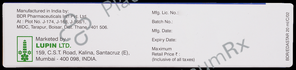 Edastar 1.5mg Injection 20ml