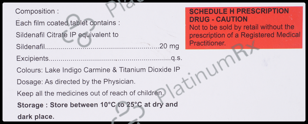 Pulmoday 20mg Tablet