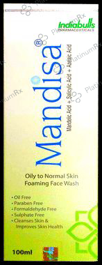 Mandisa Foam Face Wash 100ml
