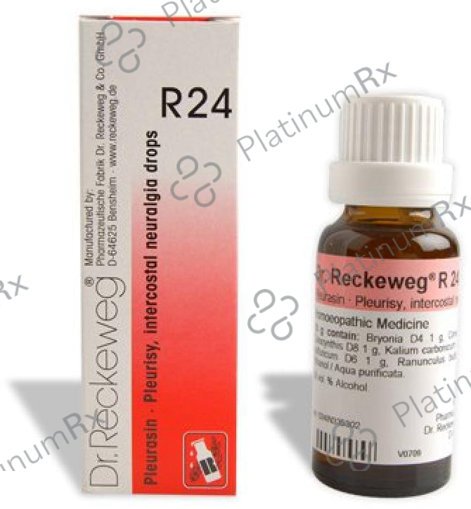 Dr. Reckeweg R24 Pleurisy And Intercostal Neuralgia Drop