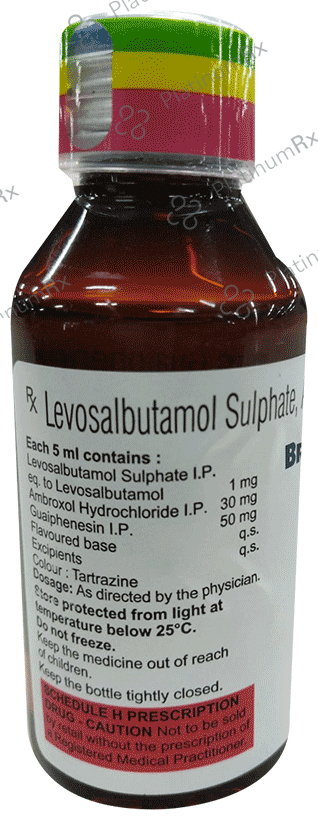 Brozeet-LS 1mg Syrup Sugar Free