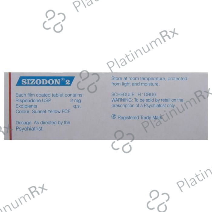 Sizodon 2mg Tablet 10s