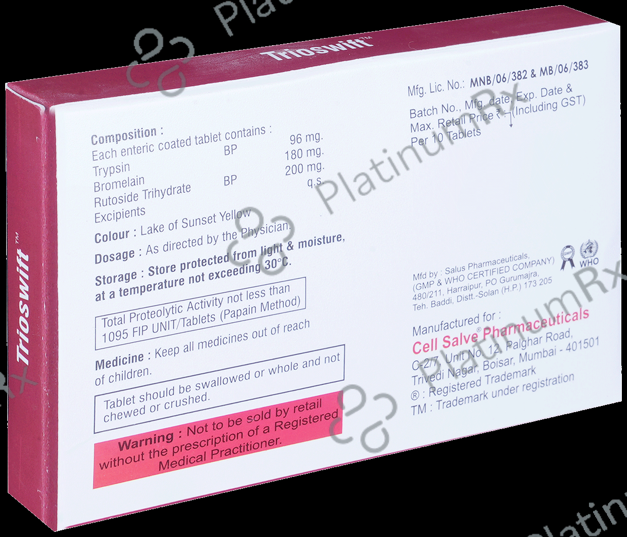 Trioswift Tablet