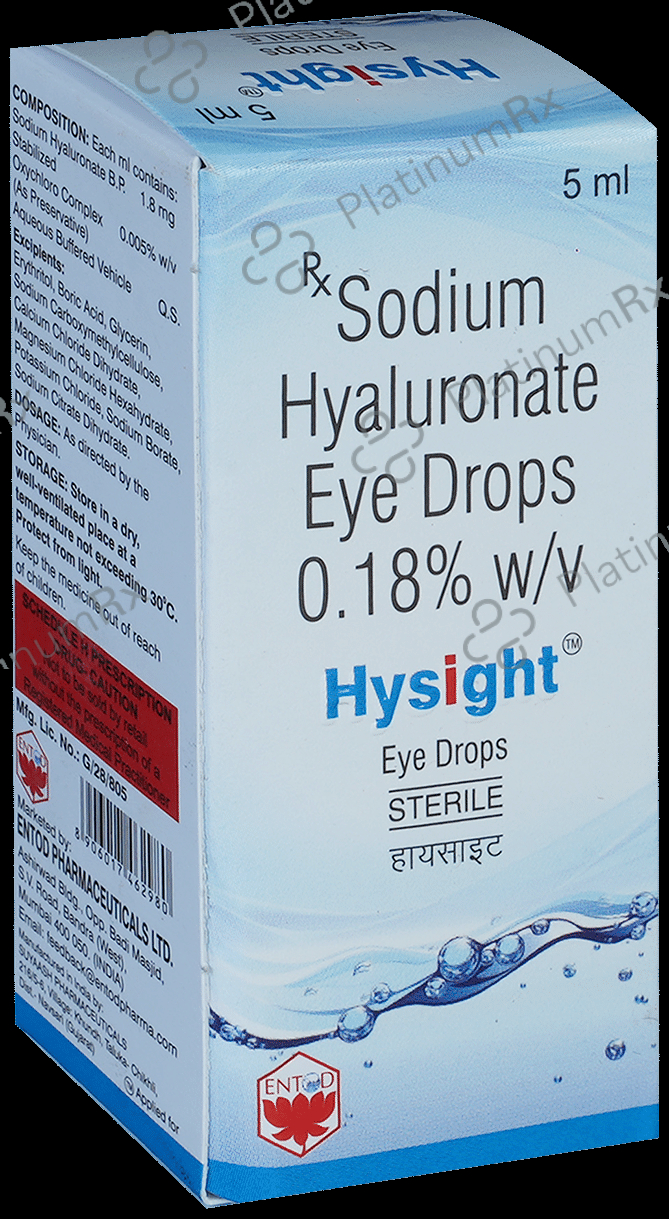 Hysight Eye 1.8mg Eye Drop 5ml