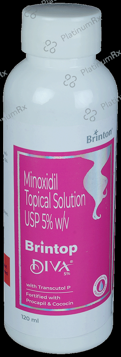 Brintop Diva 5% Topical Solution 120ml