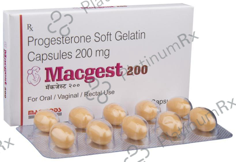Macgest 200mg Capsule 10s