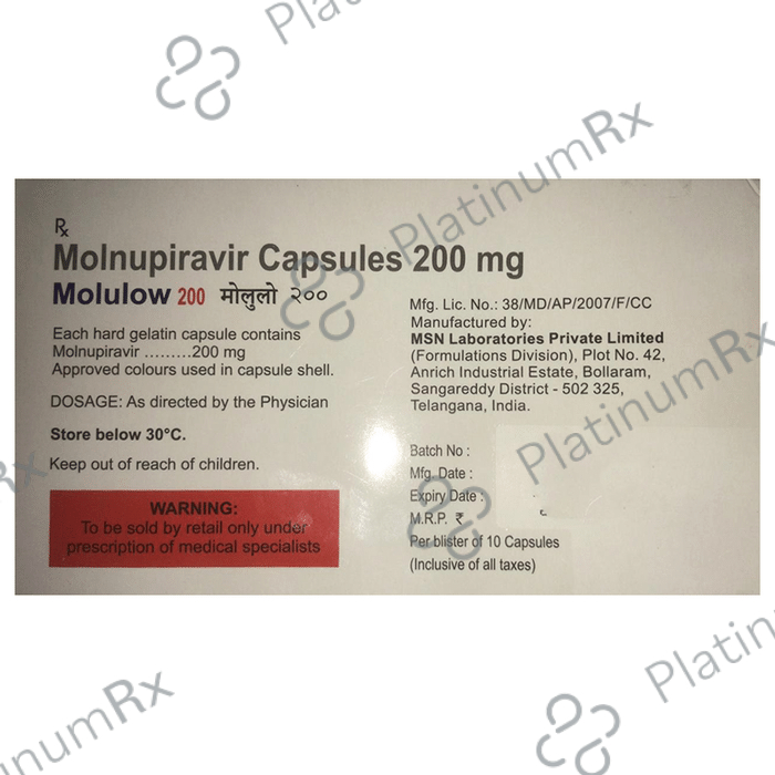 Molulow 200mg Capsule