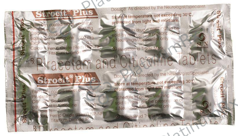 Strocit Plus 500/800mg Tablet 10s