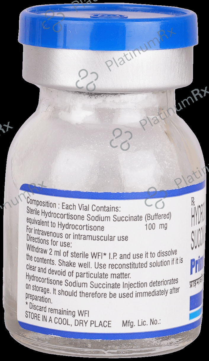 Primacort 100mg Injection 10ml