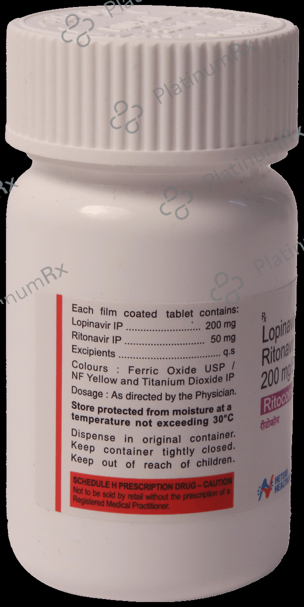 Ritocom 50/200mg Tablet 30s