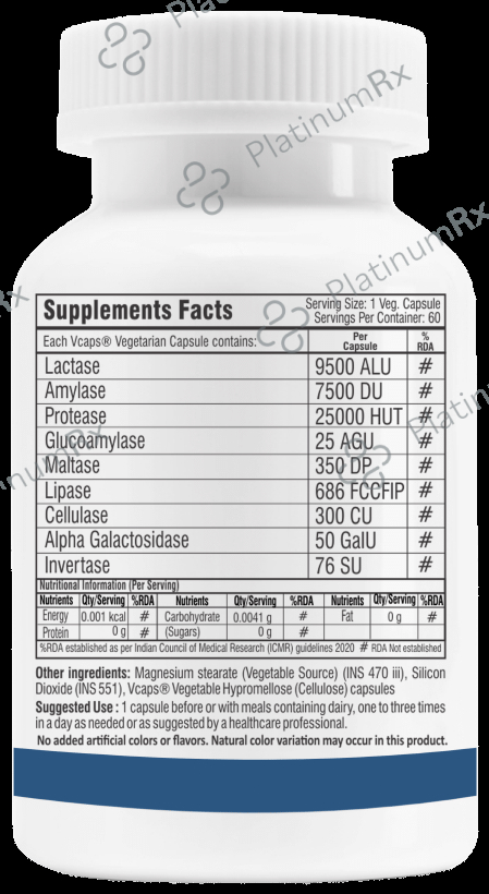Trexgenics Dairy and Lactose Veg Capsule