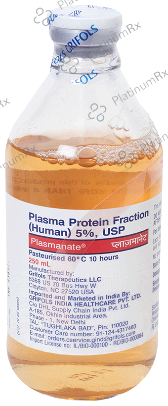 Plasmanate 5% Infusion