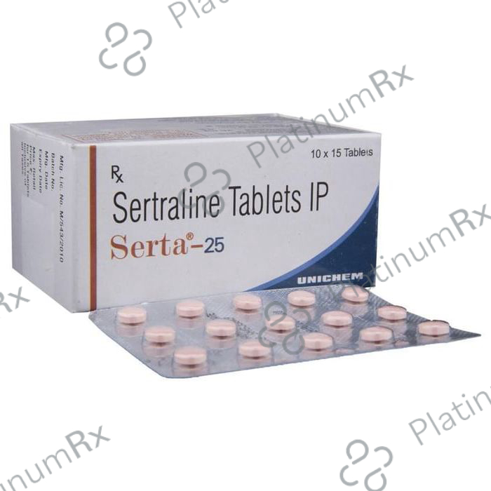 Serta 25mg Tablet 15s