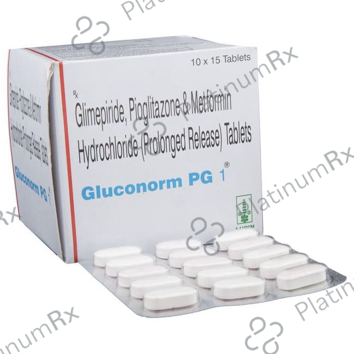 Gluconorm PG 1/500/15mg Tablet PR 15s