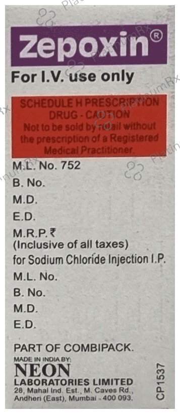 Zepoxin 40mg Injection 10ml