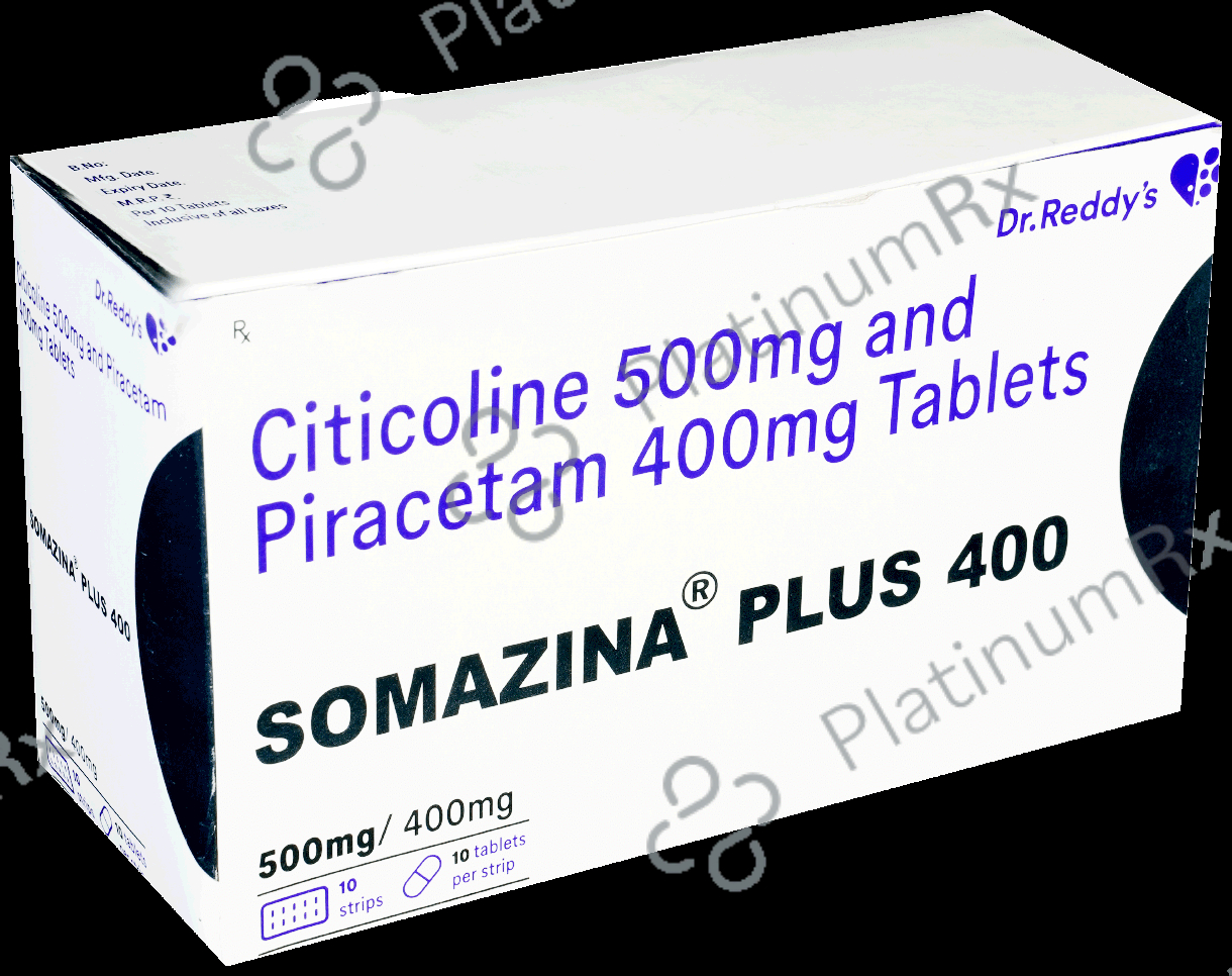 Somazina Plus 400/500mg Tablet 10s